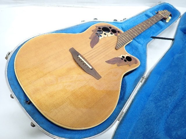Ovation 1868LX Elite LX ハードケース付き 綺麗だけどちょっと難あり