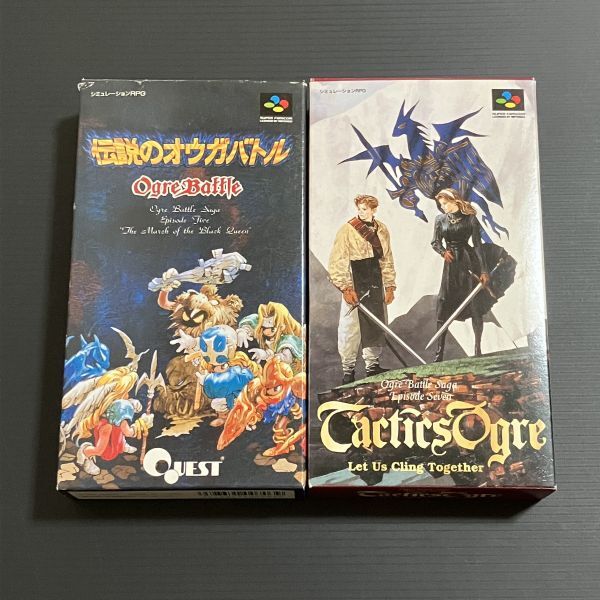 中古】「伝説のオウガバトル」＆「タクティクスオウガ 運命の輪
