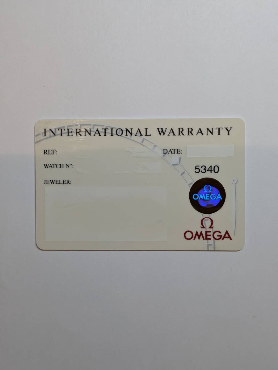 OMEGA オメガ 未記入 国際保証書 ギャランティー 1968 OMEGA オメガ 未