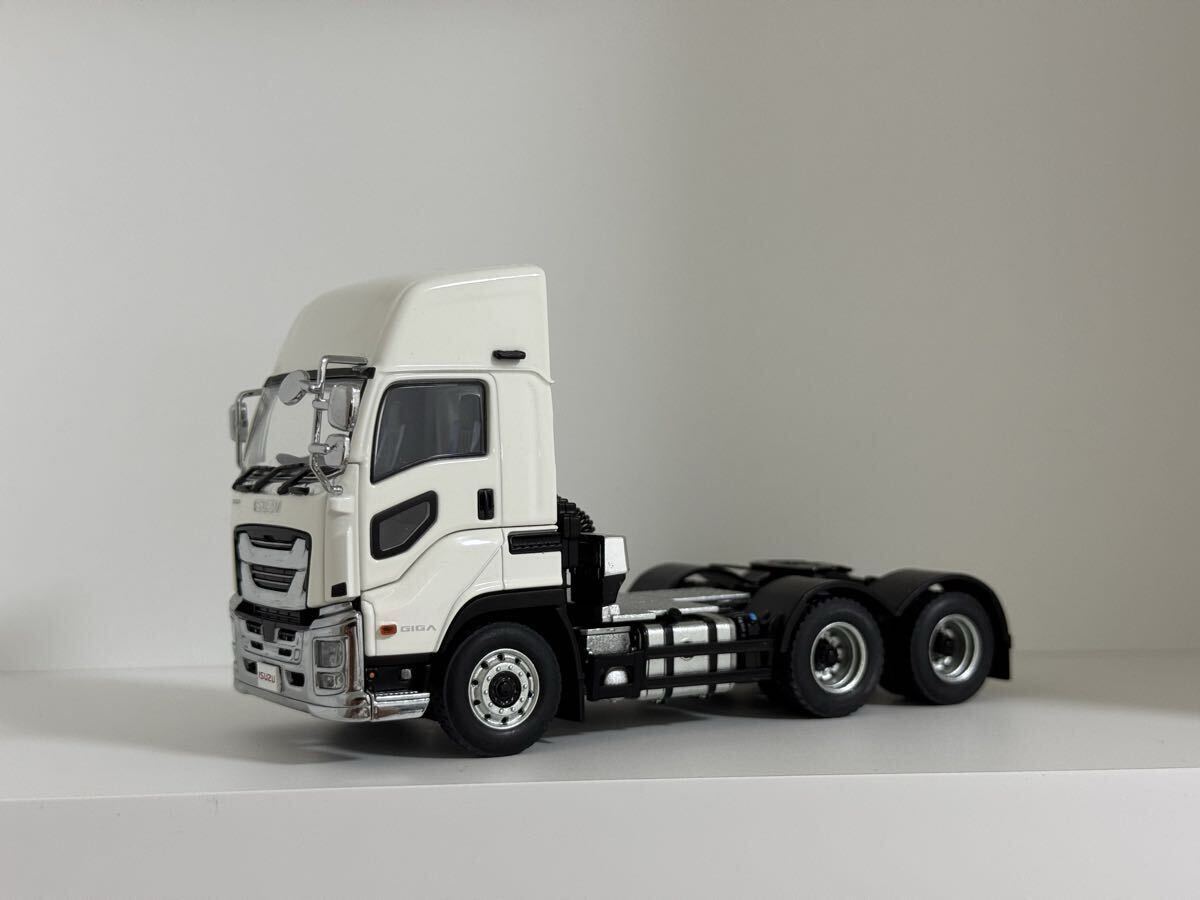 中古】☆レア 1/43 いすゞ 特注 ファイブスター ギガ ミニカー 4軸低床