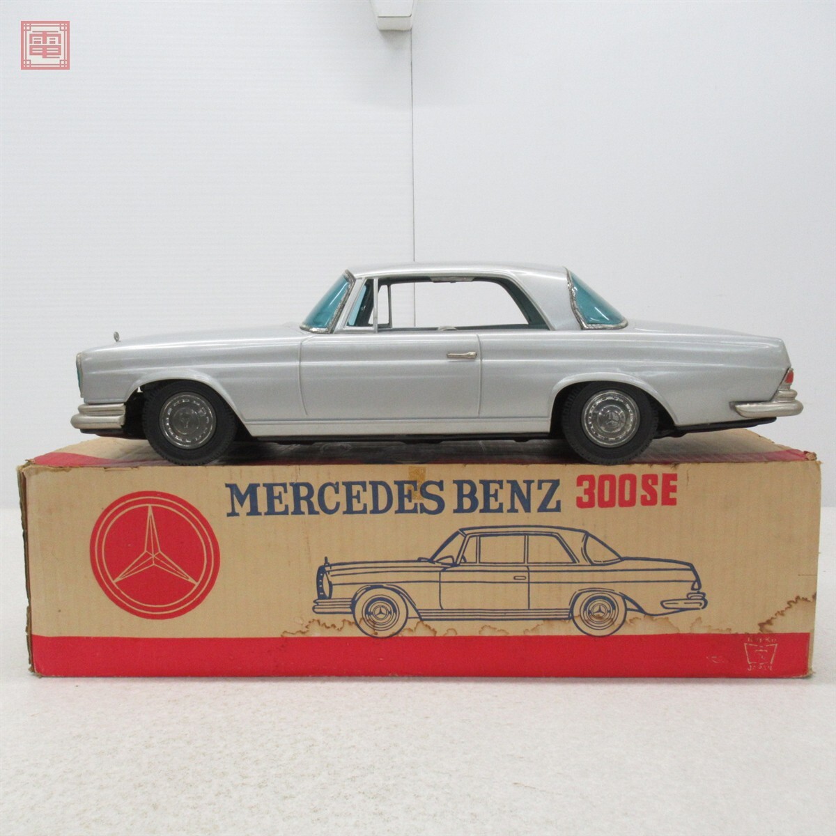 中古】ICHIKO イチコー ブリキ メルセデスベンツ 250SE クーペ 日本製