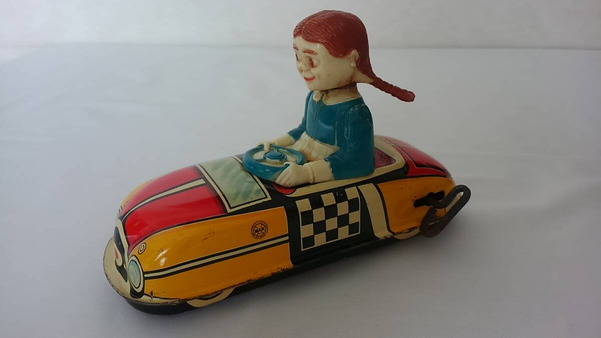 中古】☆1950年代 日本製 ☆ 飛行機 & 電車まわり ☆ ブリキ 玩具