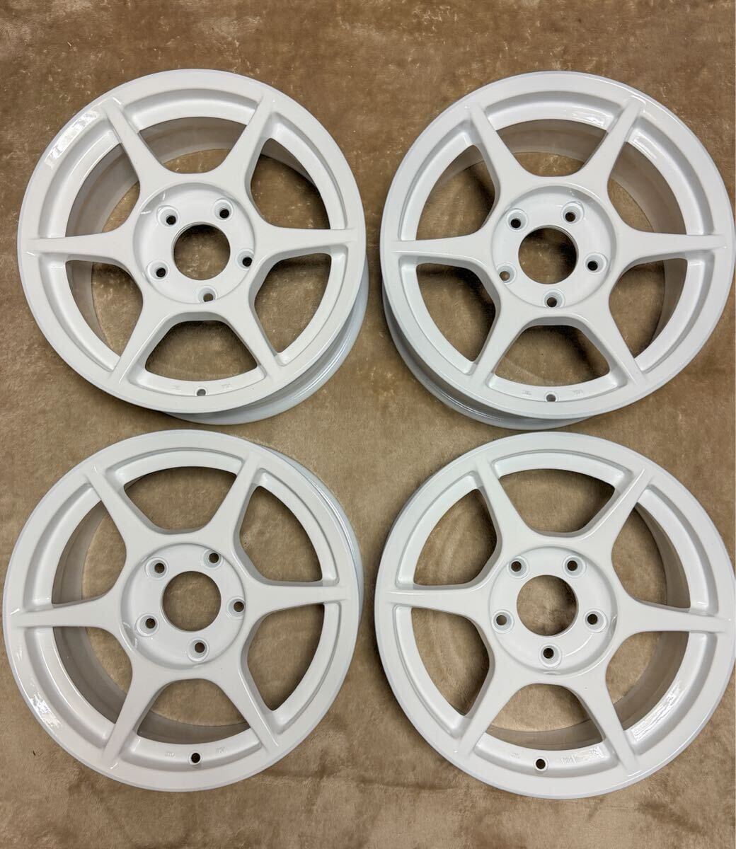 Buddy Club P1 Racing 7J-16インチ off+43 pcd100/5H 2本 アドバンA052