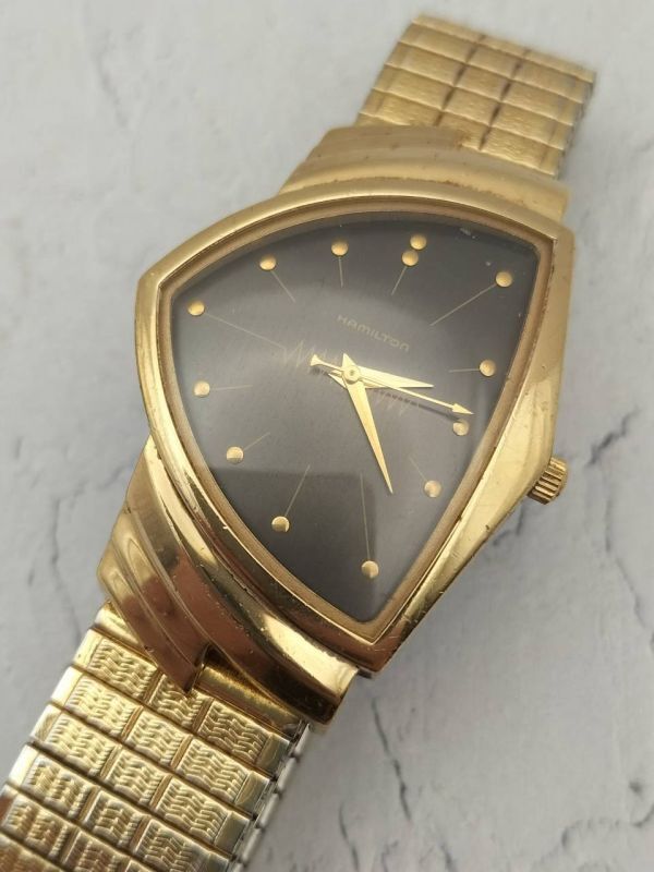 中古】◇HAMILTON Khaki ハミルトン カーキ クォーツ 腕時計 9443