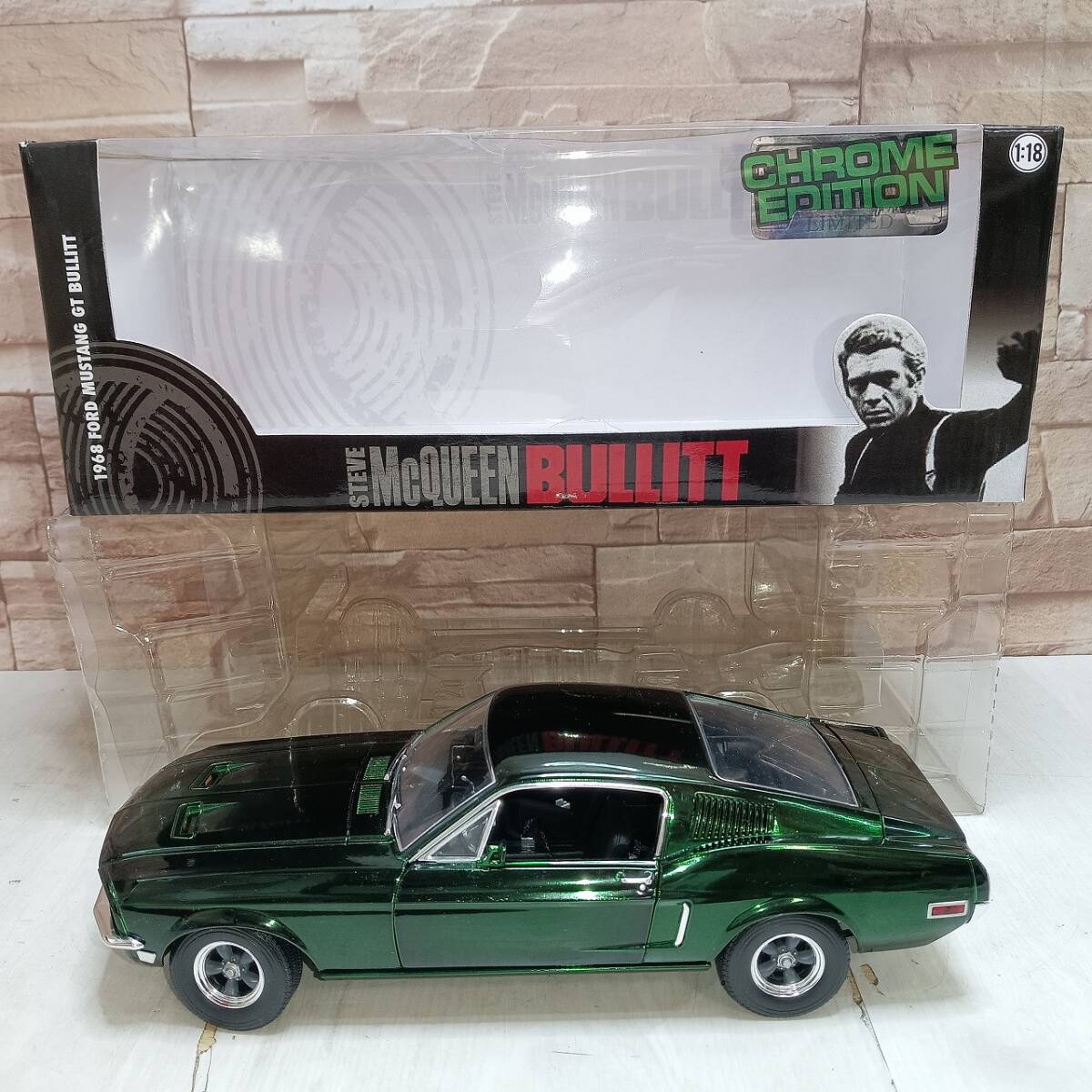 ミニチャンプス フォードマスタング ブリット BULLITT 1/43の落札情報
