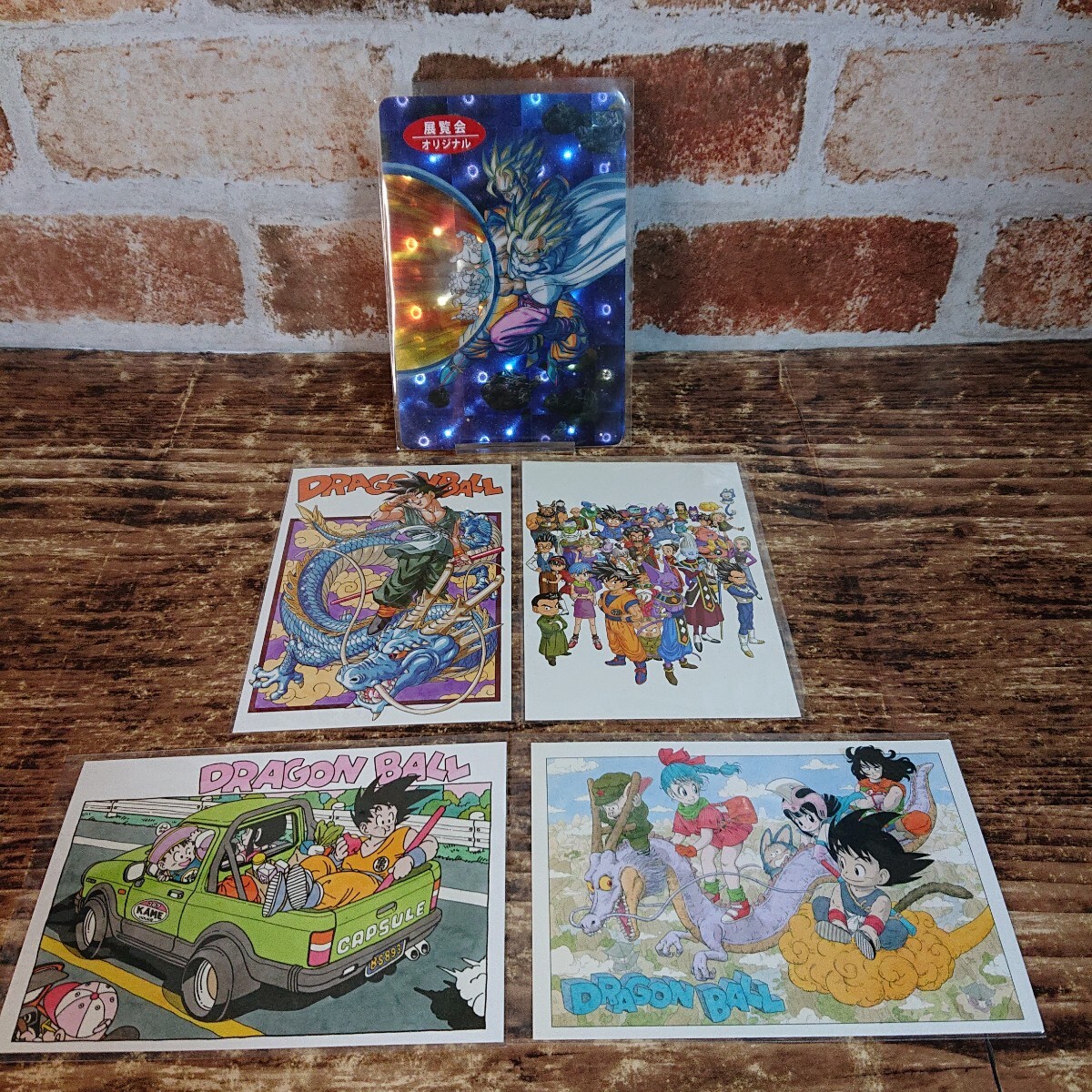 30枚セット】ドラゴンボール ホロカード&ポストカード(ハガキ) 【鳥山