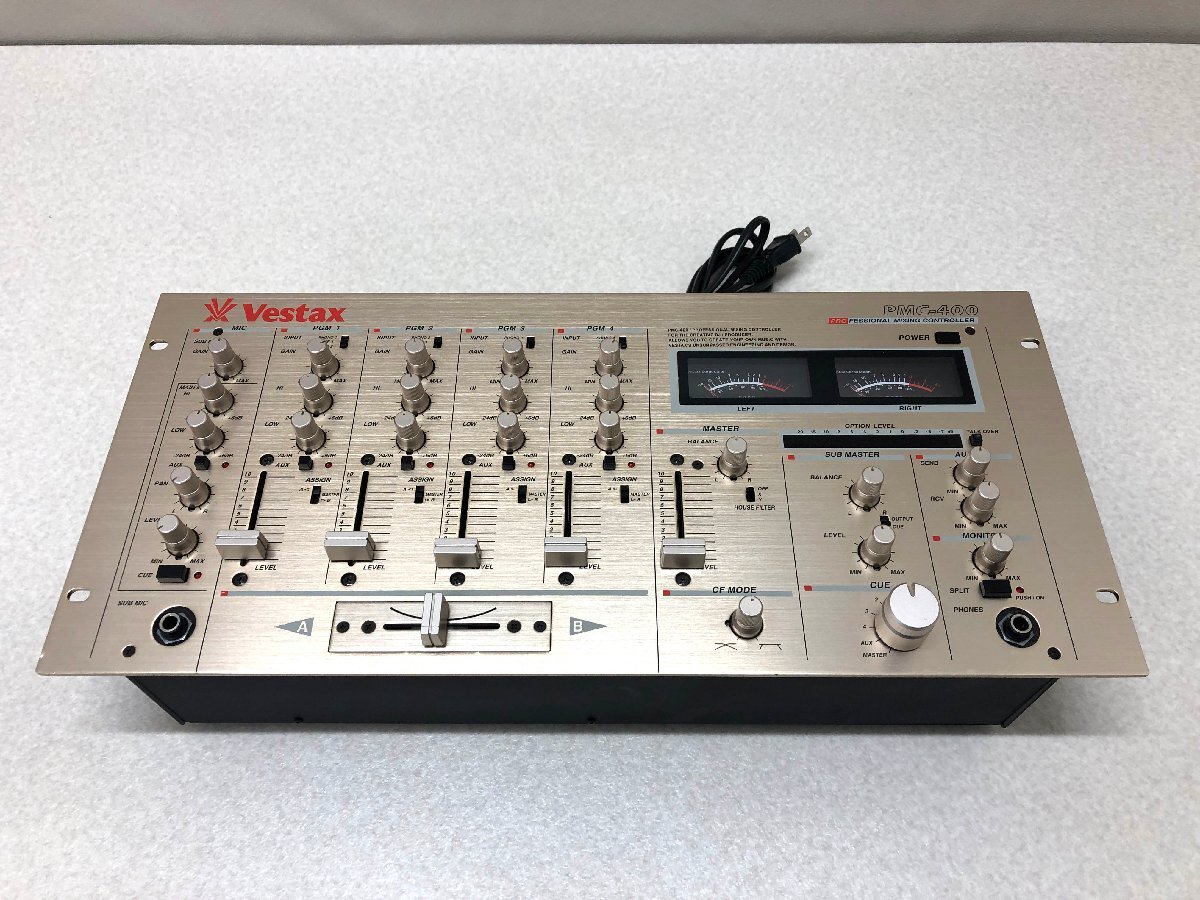 Vestax ベスタクス DJミキサー PMC60 ジャンク品の落札情報詳細