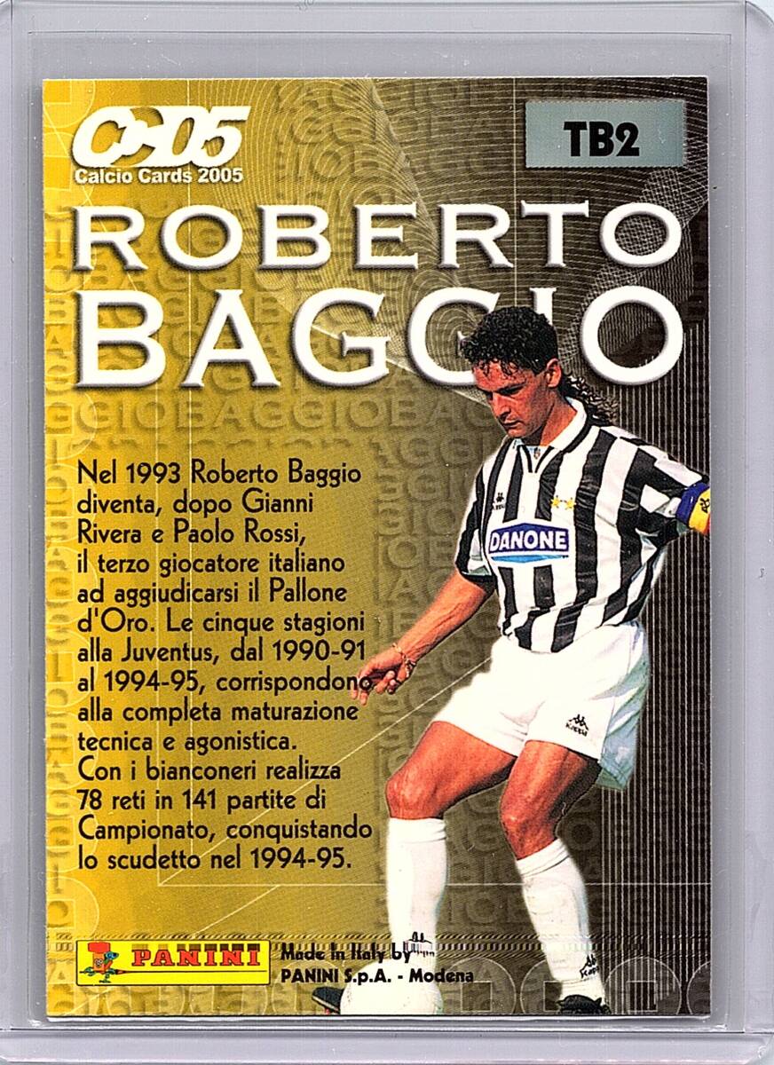 新品】【世界限定10枚】 2018 PANINI ロベルト・バッジョ 直筆サイン