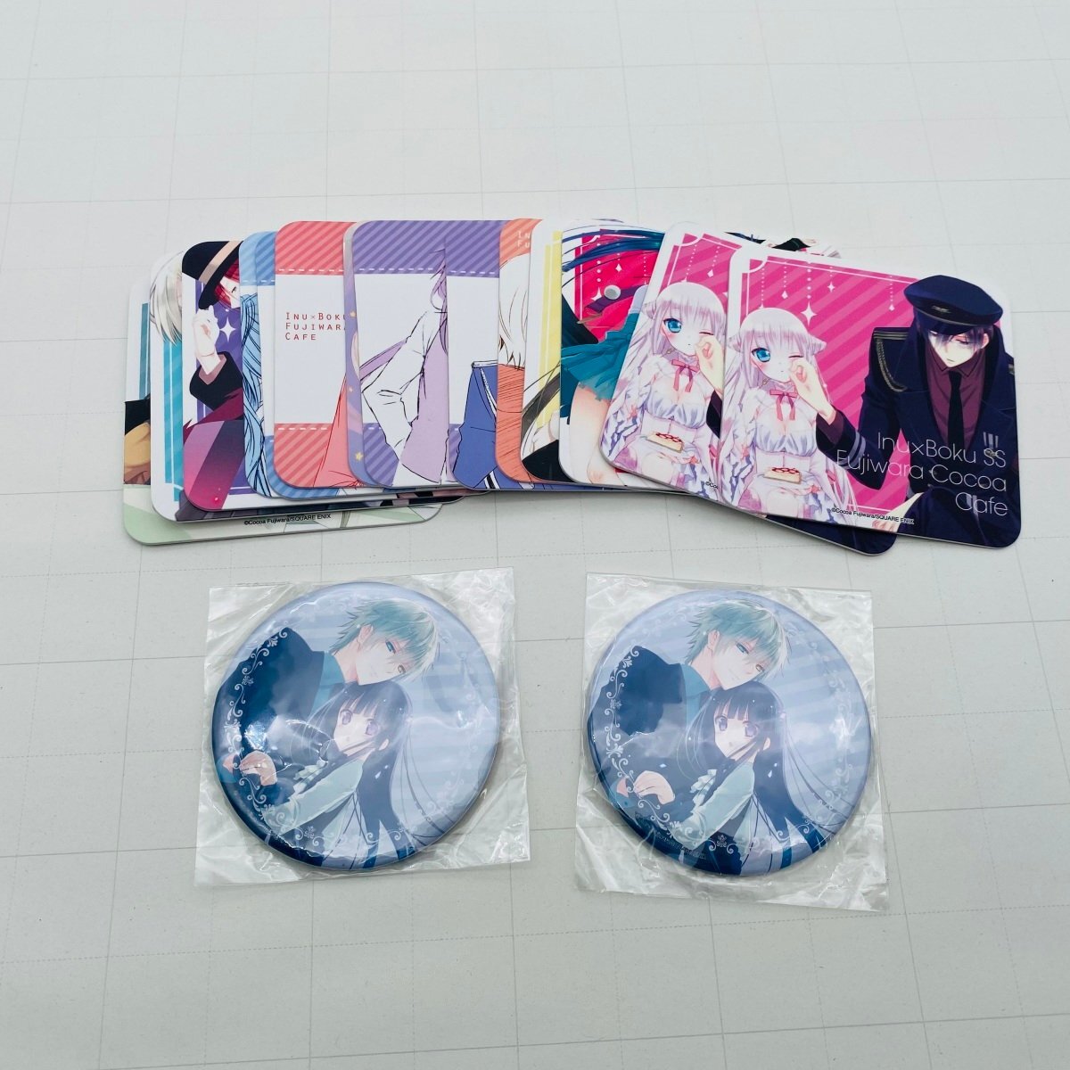 新品】妖狐×僕SS いぬぼく 藤原ここあ カフェ ◇ コースター セット