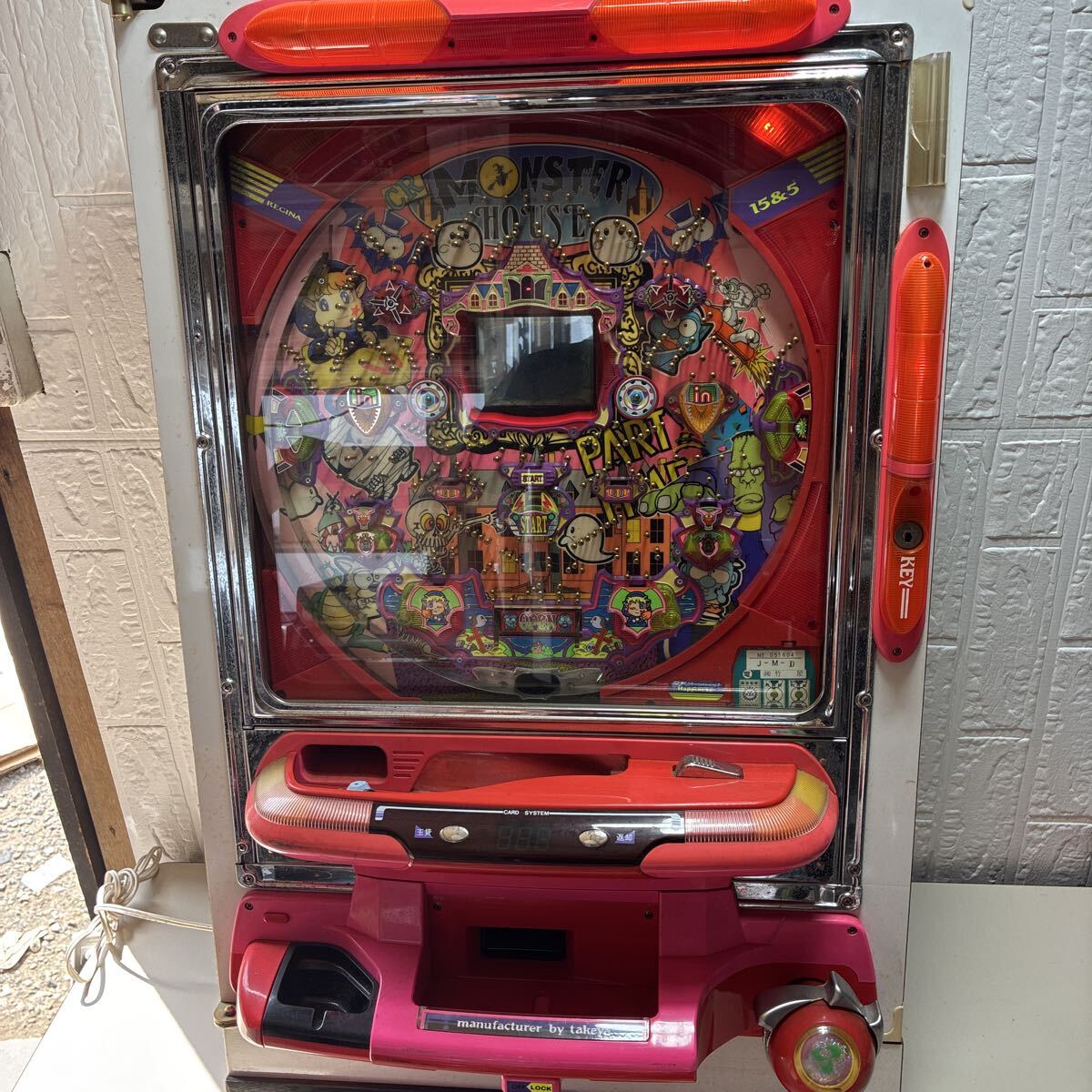 卓上パチンコ CRモンスターハウス 液晶交換済み♪の落札情報詳細