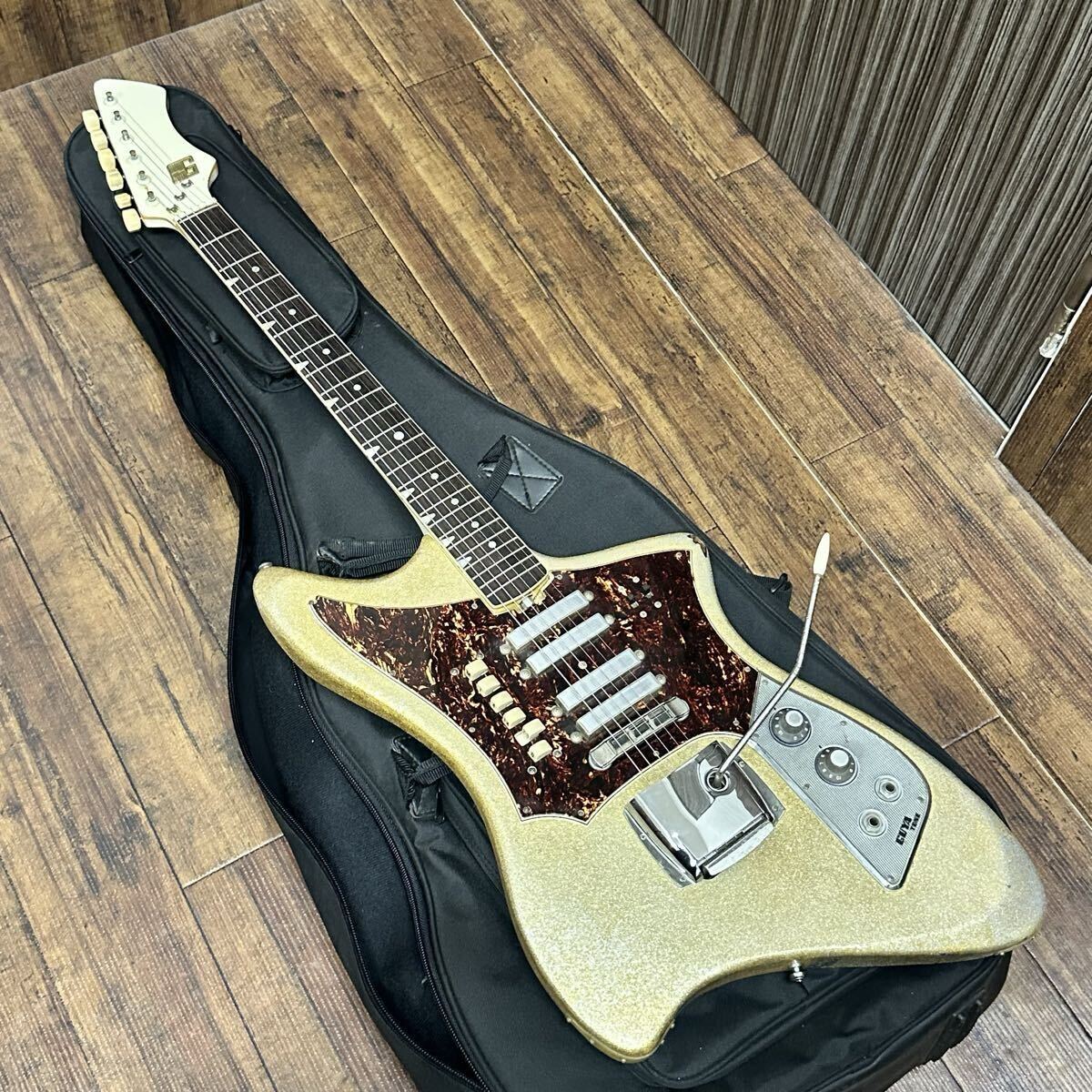 GUYATONE/グヤトーン LG-120T？ ビザールギター(210 回転式フロント