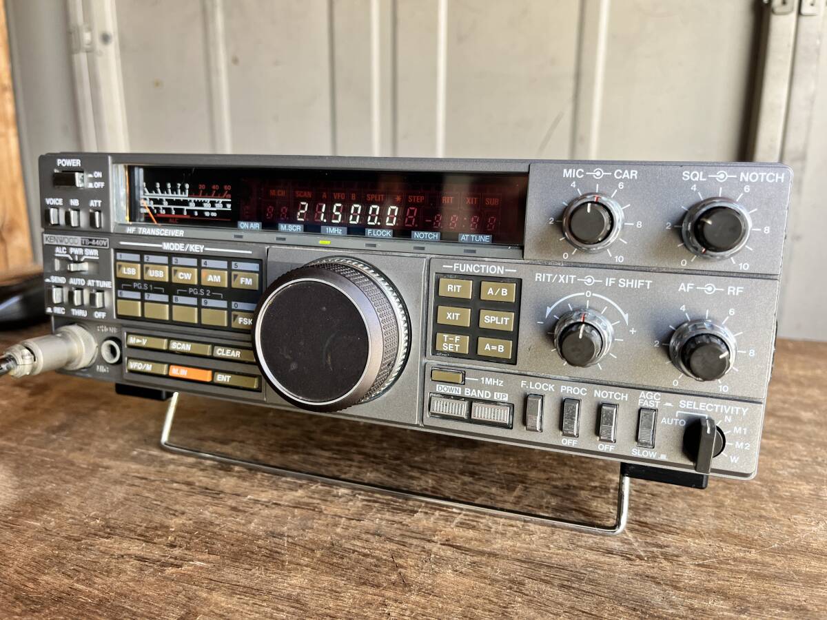 TRIO（KENWOOD） TR-9000シリーズ対応 純正 6Pハンドマイク MC-40S