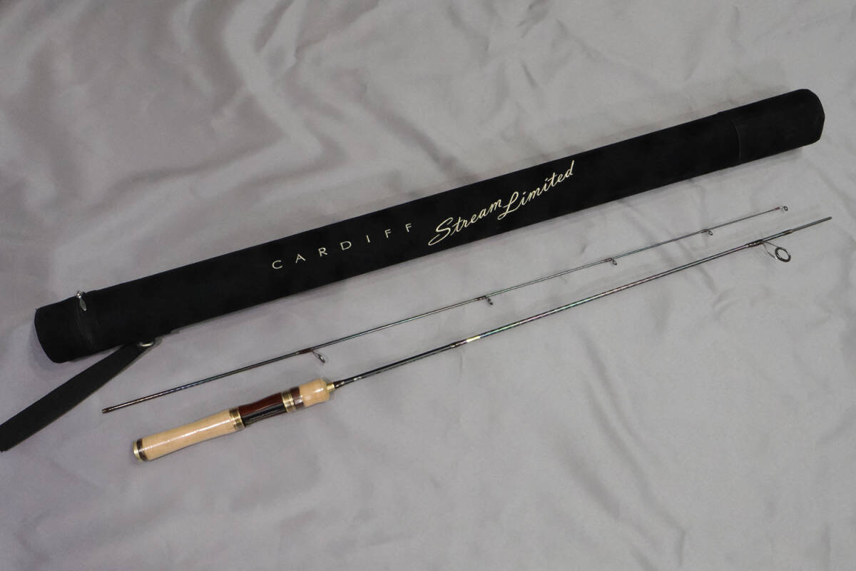中古】【美品】夢屋 カーディフ花梨ハンドルノブ シルバー 銀 シマノ