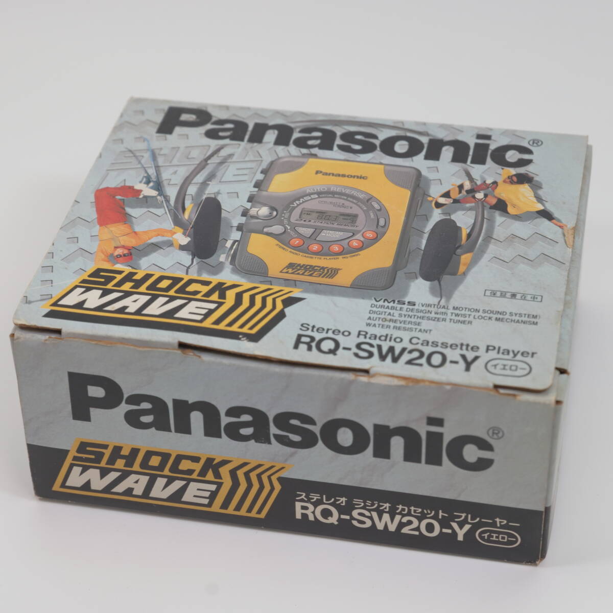 オーディオ機器 【修復品】Panasonic SHOCKWAVE RQ-SW66V ブラック