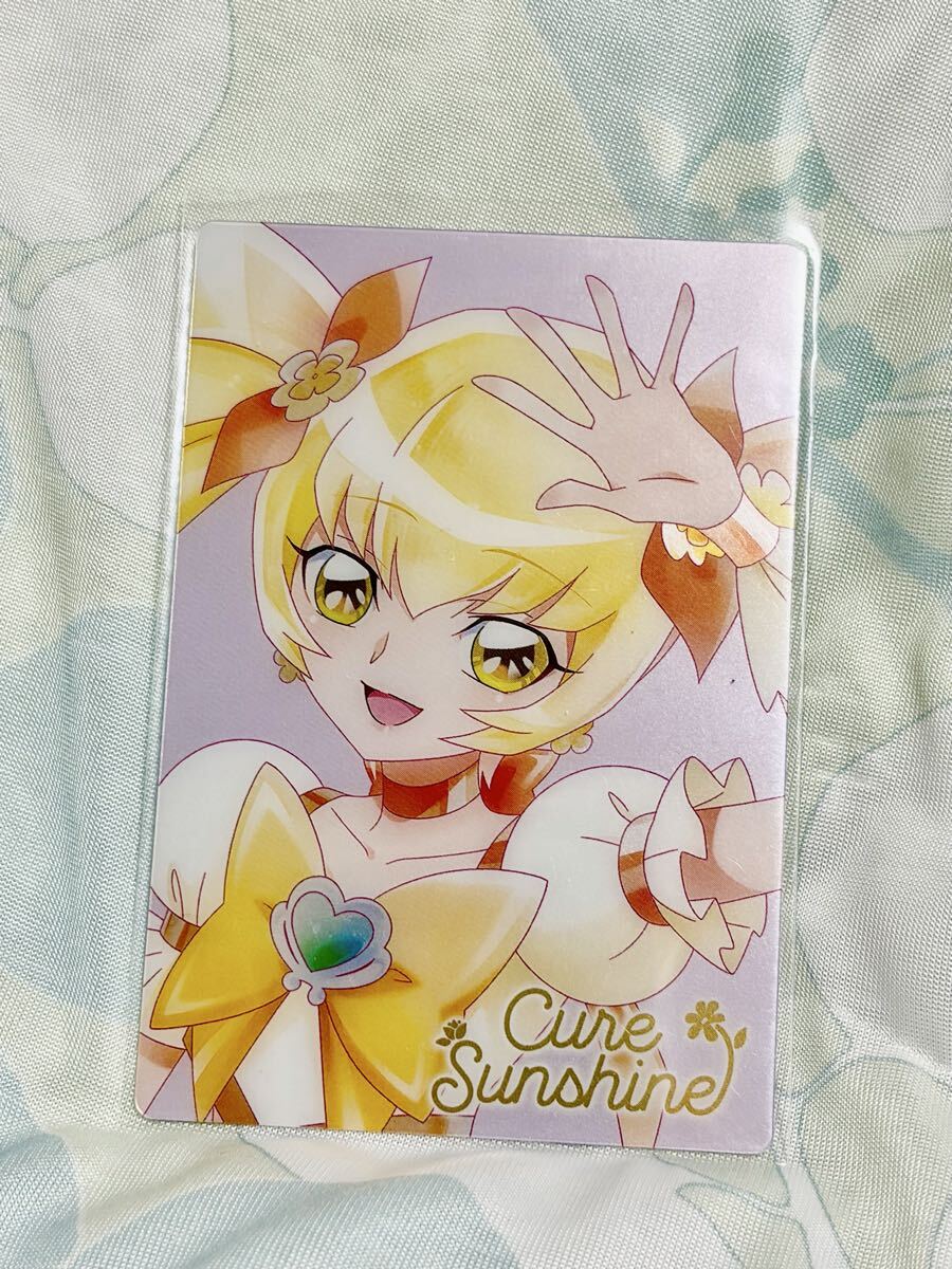 ☆ハートキャッチプリキュア キュアサンシャイン 等身大タペストリー