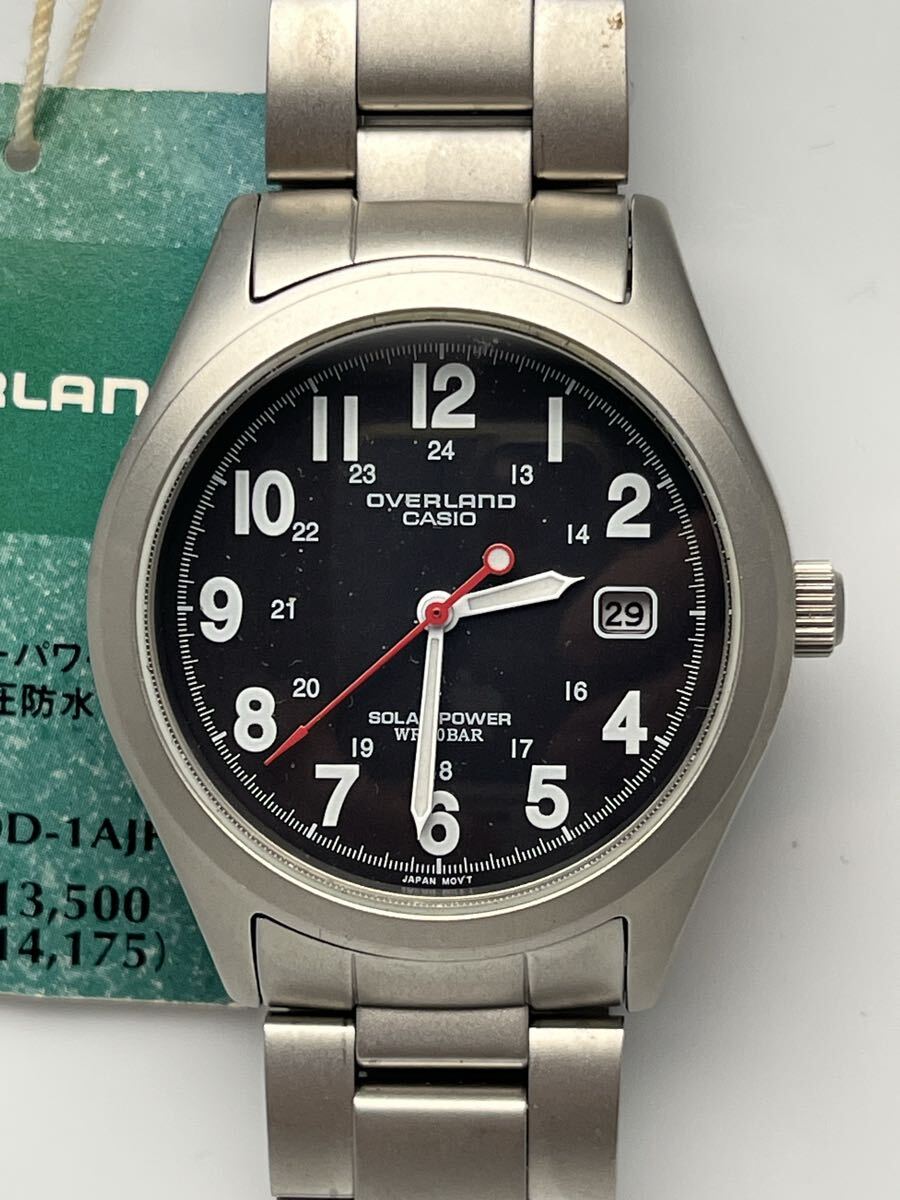 カシオ・オーバーランド・CASIO・OVERLAND・OVW-500BJ-1AJF ソーラー