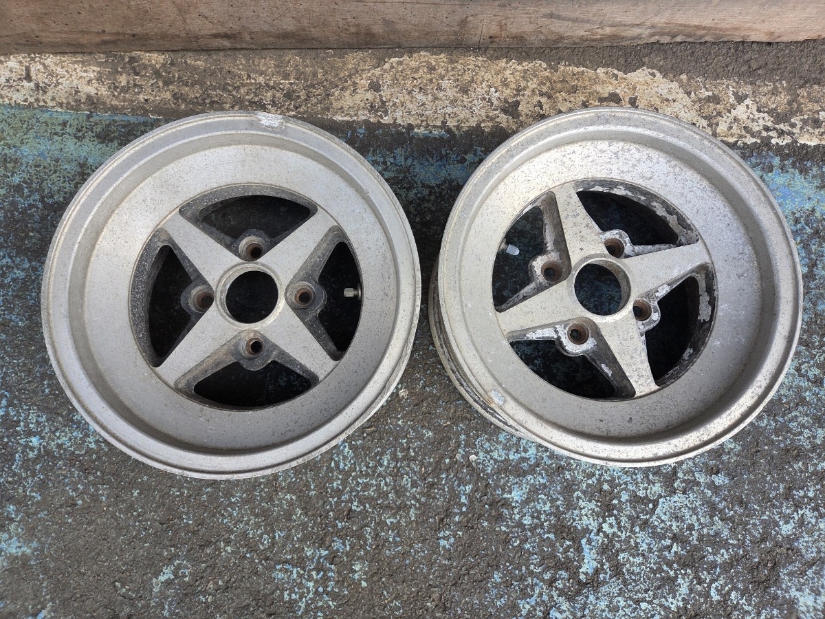 希少!PCD110 Work エクイップ 10インチ 4j/+35 ハブ約74㎜ 4本セット