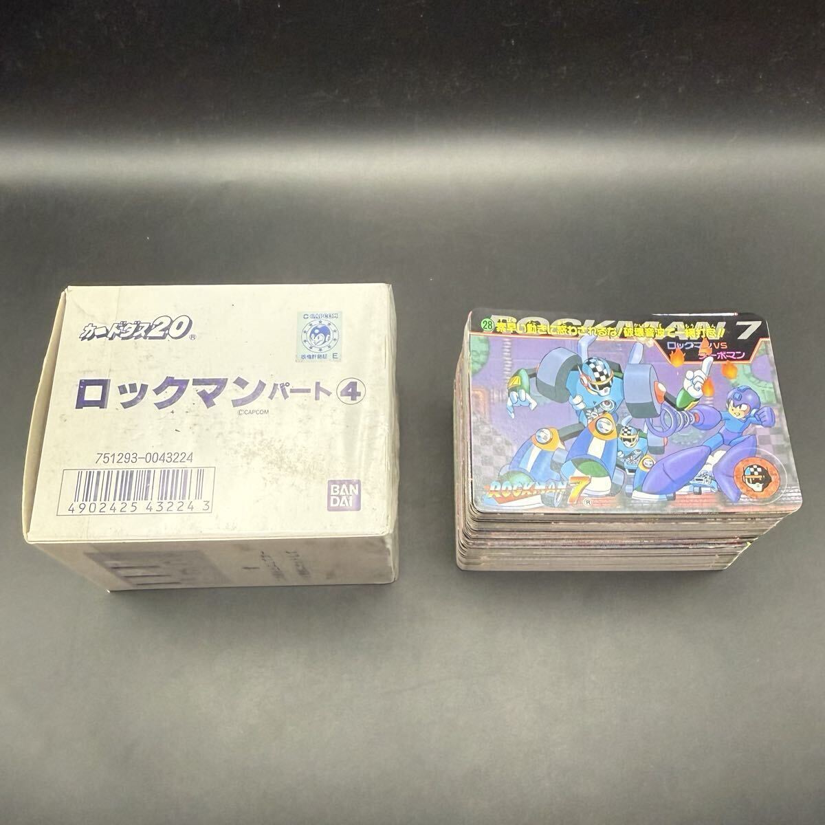 ☆美品 カードダス キラカード ロックマン ワールド BANDAI 1992