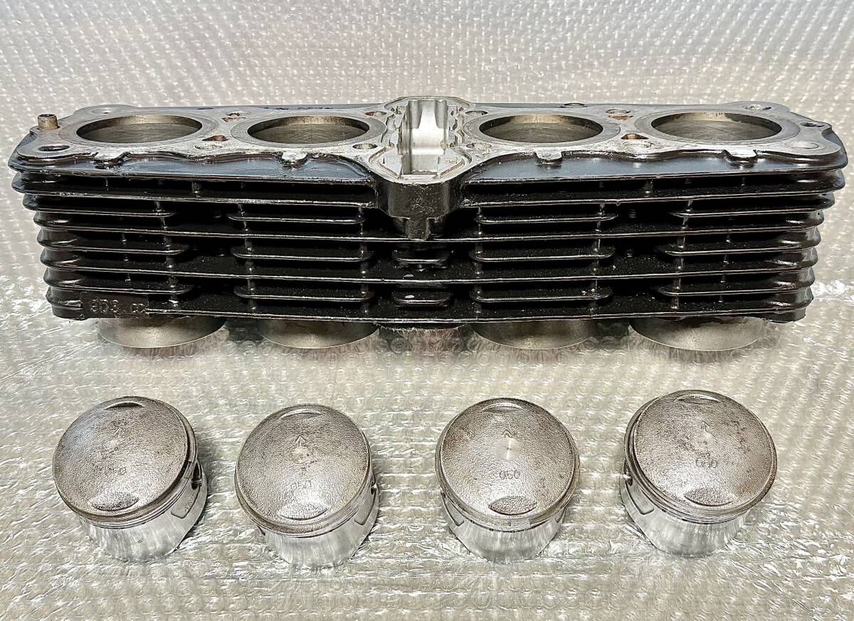 中古】 RZ250 4L3 メッキ シリンダーヘッド クランクケースカバー
