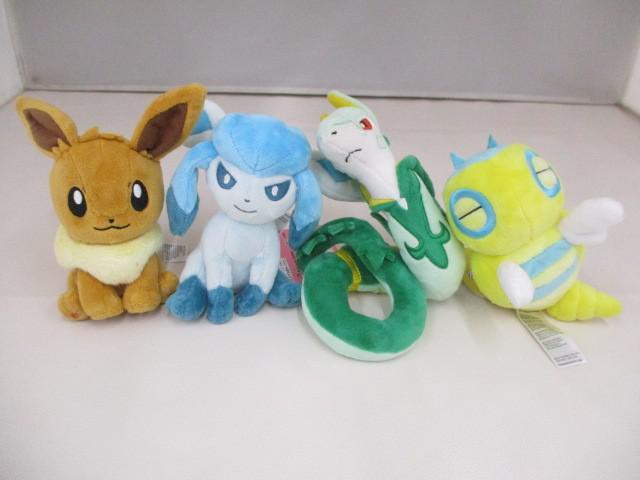 新品】ポケモンセンター ぬいぐるみ エンブオー ダイケンキ ジャローダ