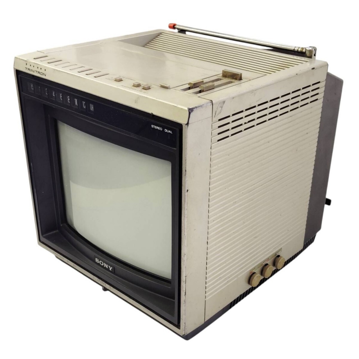 5076□ジャンク ナショナル カラーテレビ TH14-N16 1980年製 アナログ
