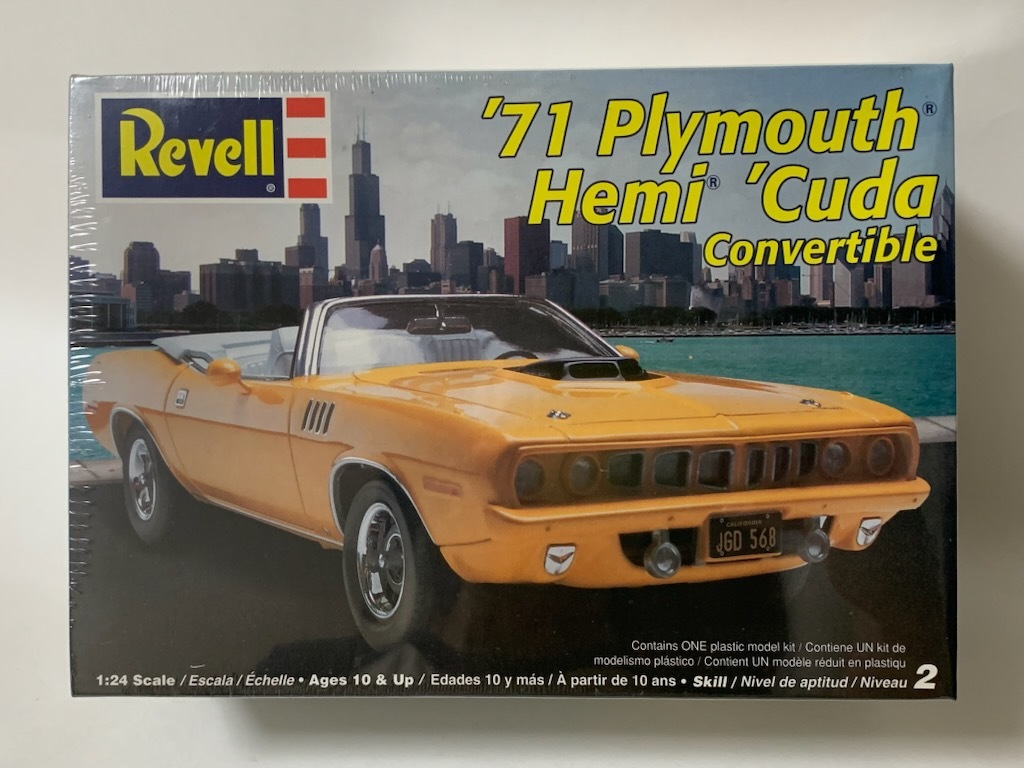 中古】ERTL 1/18 '71 HEMI CUDA Limited Edition【Nash Bridges