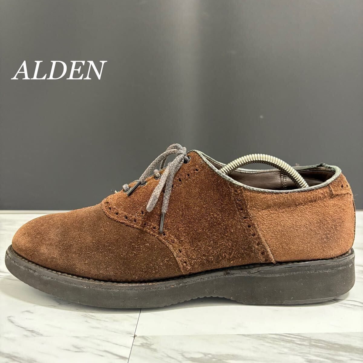 Alden オールデン スリッポン ローファー プレーントゥ 7.5 D ブラック