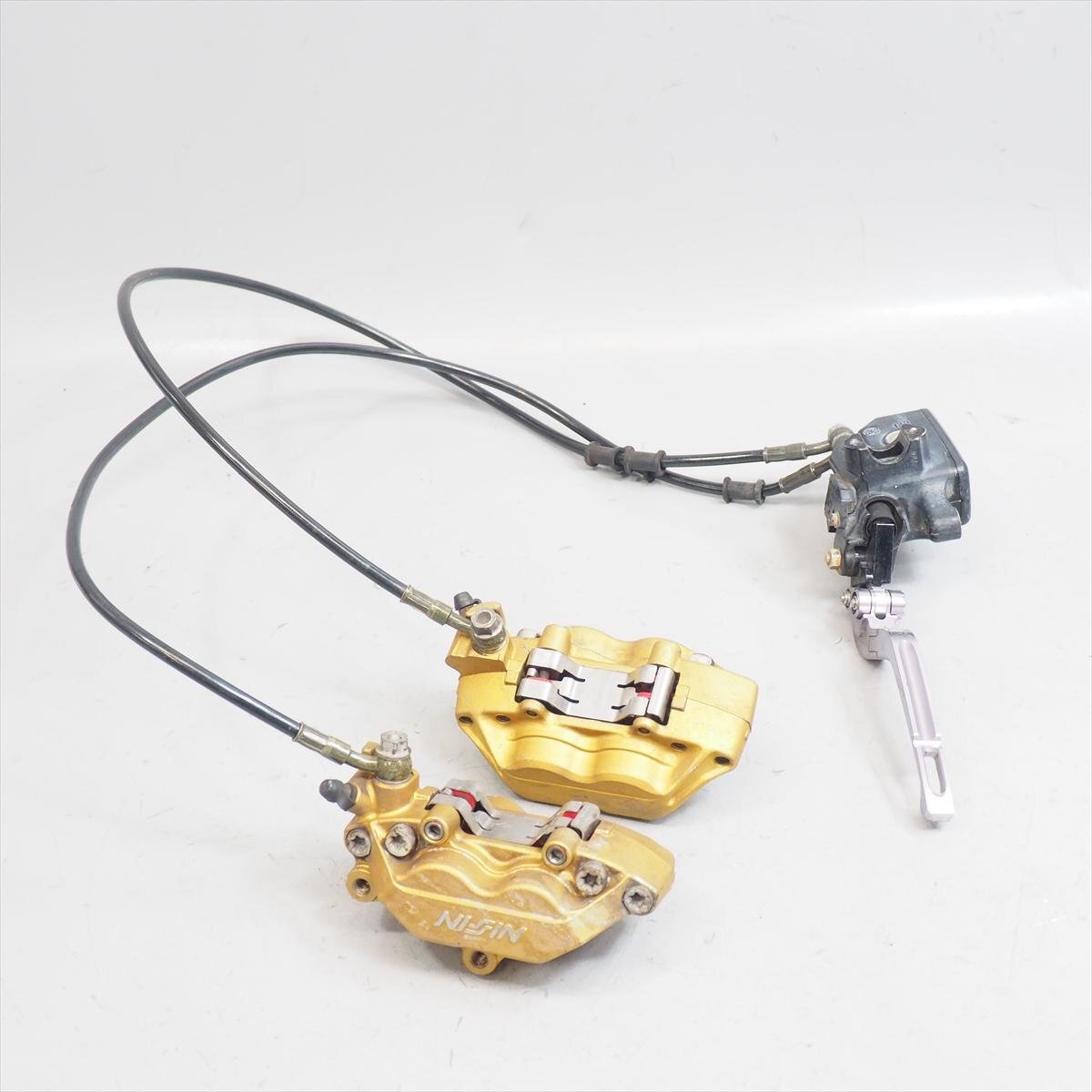 美品] CB400SF CB400SB NC42 ニッシン 純正キャリパー パッドセット