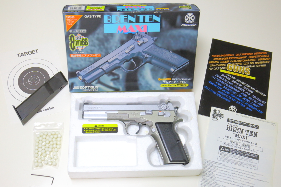 マルシン ブレンテン8mm マルゼン M4506 マイアミバイス2丁セット 中古】「マイアミバイス」 マルシン ブレンテン BREN TEN Ver2の落札
