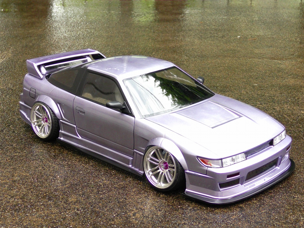 新品】ラジコン ボディのみ 1/10 abc hobby シルエイティ シルビア
