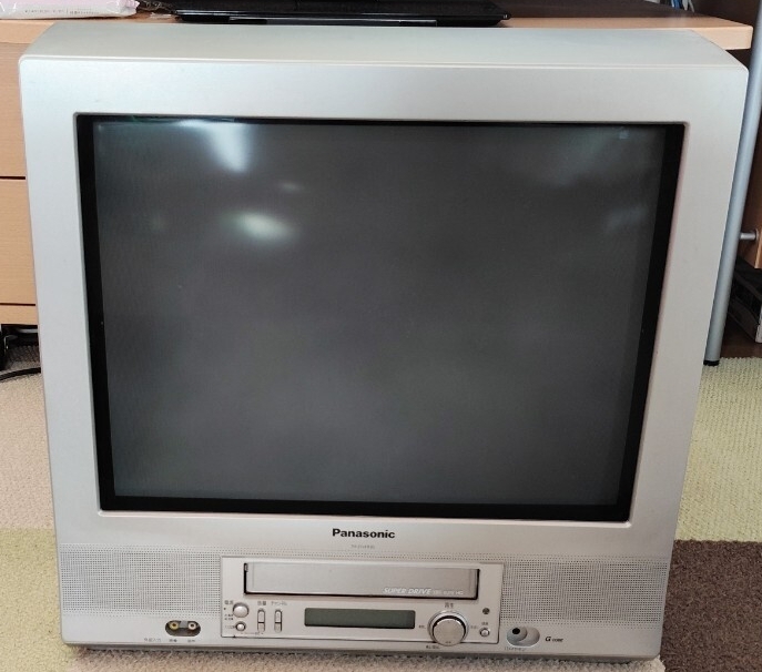 ○ SHARP シャープ カラーテレビ VT-14GH10 2003年製 テレビデオ