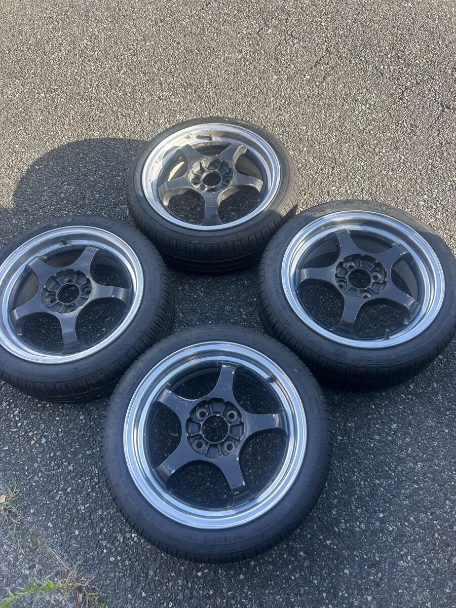 ENKEI RPF1 15インチ7j オフセット41 PCD100 4H 2本セット エンケイの