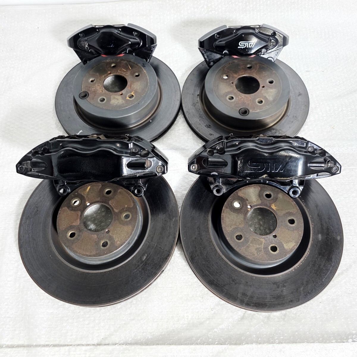 スバル WRX STI VAB GRB GVB ブレンボ ブレーキキャリパー 6POT