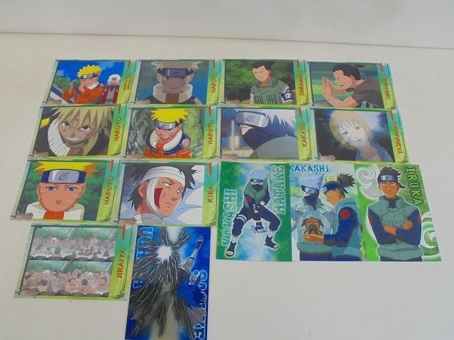 中古】【限定品】NARUTO ブロマイド 写真立て ナルト サスケ サクラ