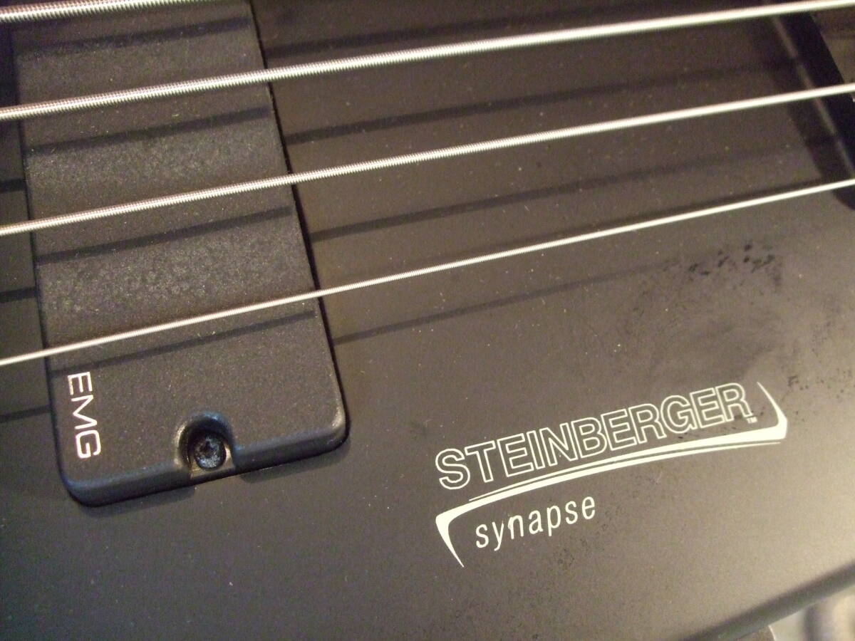 中古良品】STEINBERGER Spirit GU-STD ピックアップ交換 EMG !!の落札