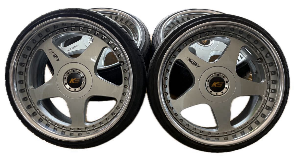 ☆希少 ☆激レア☆ ケーニッヒ 段リム ホイール 19インチ 9.5J 10.5J