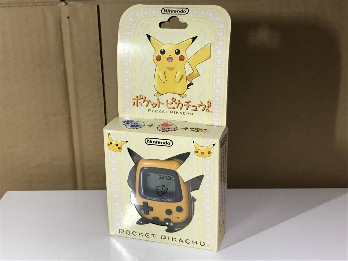 ☆中古ジャンク 任天堂 ポケットピカチュウ 歩数計 万歩計 たまごっち