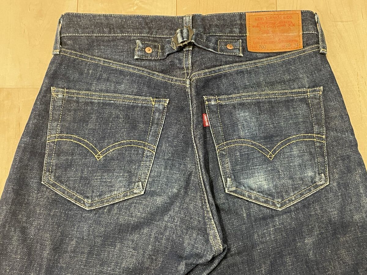 LVC LEVI'S リーバイス》激シブ色落ち 希少バレンシア製 1937年 復刻
