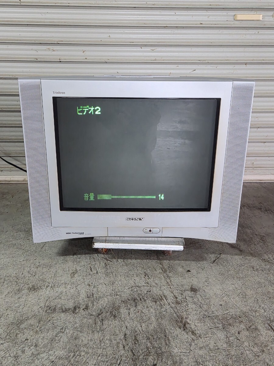 ジャンク品扱いです。】SONY KV21ST12 21インチブラウン管テレビ 美品