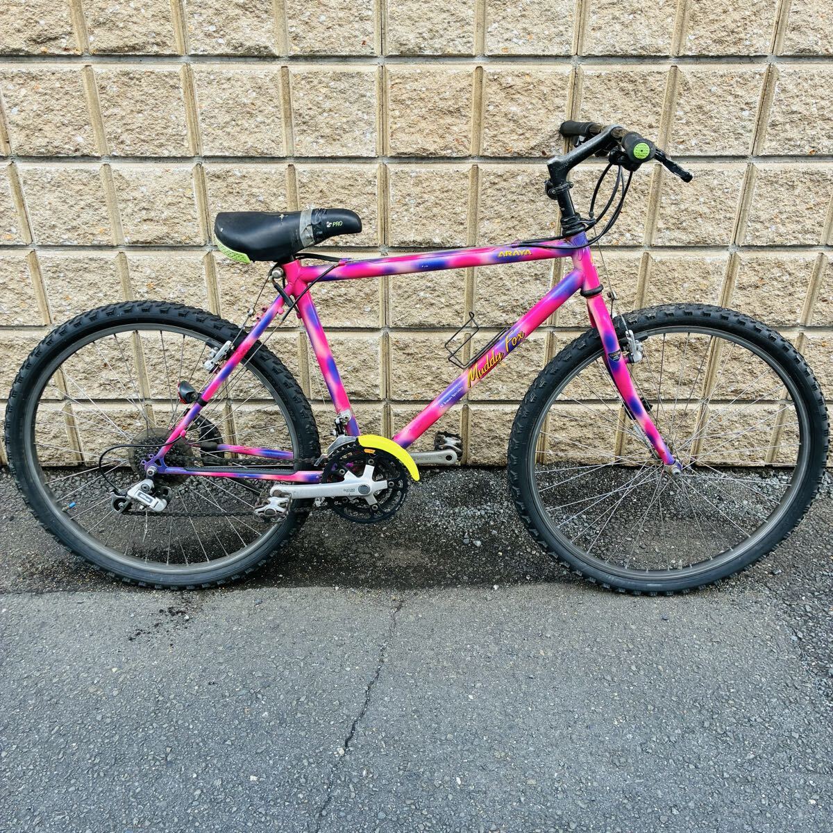 中古】ARAYA Muddy Fox MF26EXP-K アラヤ マディフォックス 古い MTBの
