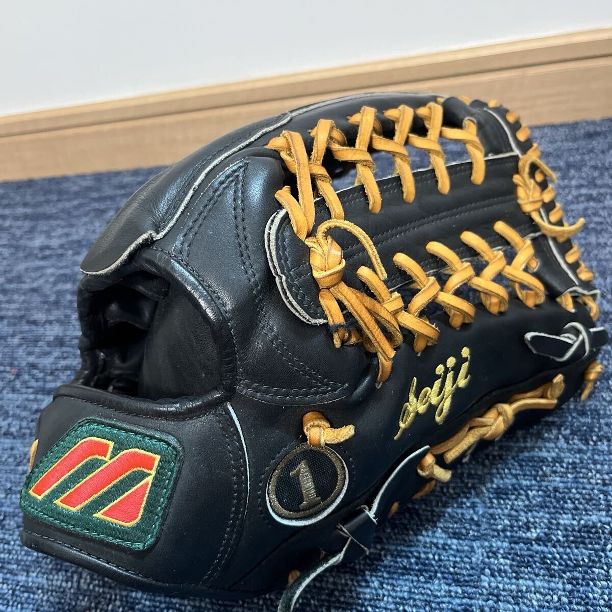 イチローモデル 旧タグ ビックM ミズノ Buw League ビューリーグ 軟式