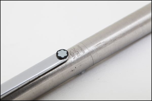 MONTBLANC モンブラン スリムライン ヘアライン ホワイトスター メンズ