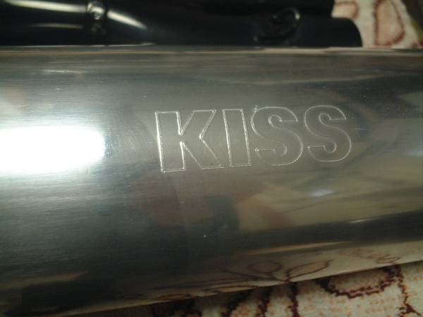 未使用】超レア 当時物 FZ400R 46X KISS Racing マフラー 4in2in1