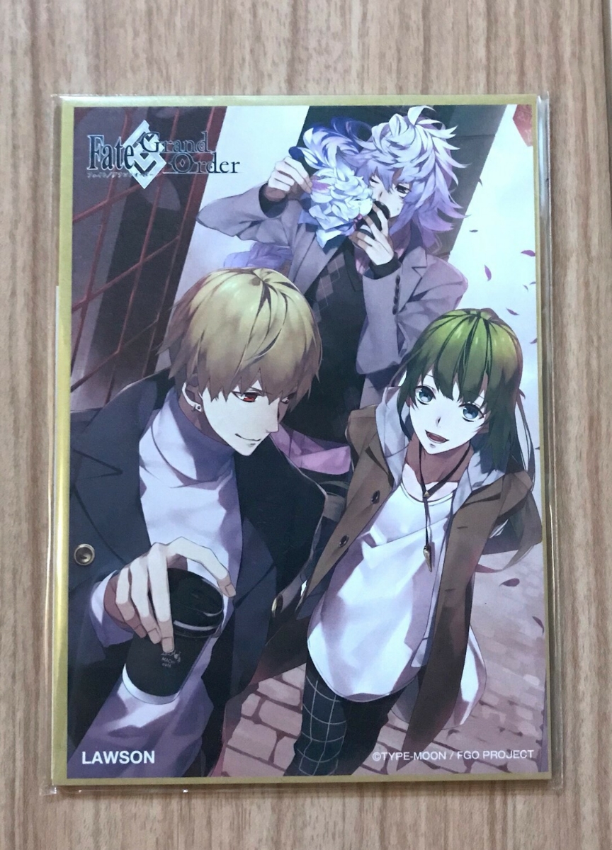 【生産終了品】FGO ギルガメッシュ 色紙 ローソン 生産終了品】FGO ギルガメッシュ 色紙 ローソン - メルカリ