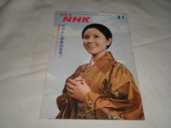 中古 グラフnhk S45 04 01 表紙南田洋子 森晴美 斎藤昌子 の落札情報詳細 ヤフオク落札価格情報 オークフリー スマートフォン版