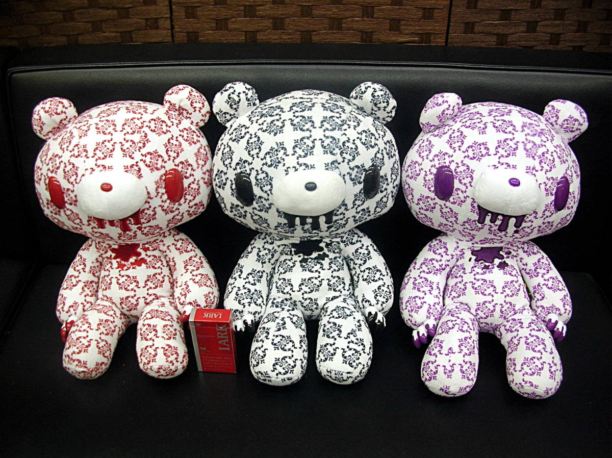 新品 チャックス 特大ビッグサイズ グルーミー グル ミ 3色セット レッド ブラック パープル 高さ約46cmufoキャッチャー クレーンゲーム の落札情報詳細 ヤフオク落札価格情報 オークフリー スマートフォン版