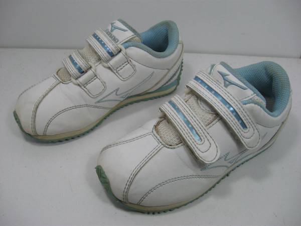 全国一律送料 ５２０美品 安全 安心のミズノ Mizuno ランバード 子供キッズ女の子 レザータイプ素材ランニング スニーカー 16cm の落札情報詳細 ヤフオク落札価格情報 オークフリー スマートフォン版