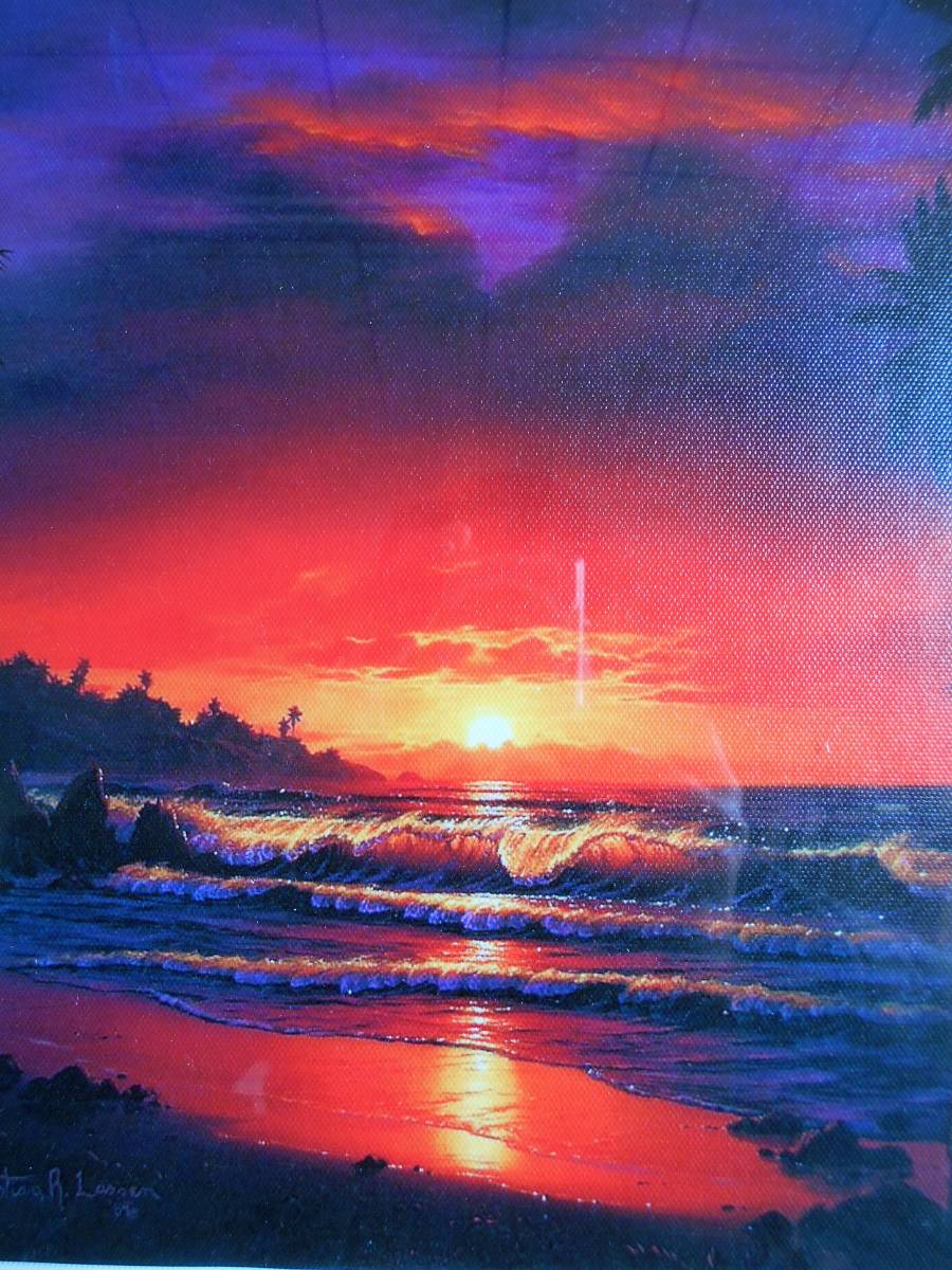 新品 クリスチャン リース ラッセン ルビーオブザサウスパシフィック キャンバス生地に油彩系プリント 新品送料無料 の落札情報詳細 ヤフオク落札価格情報 オークフリー