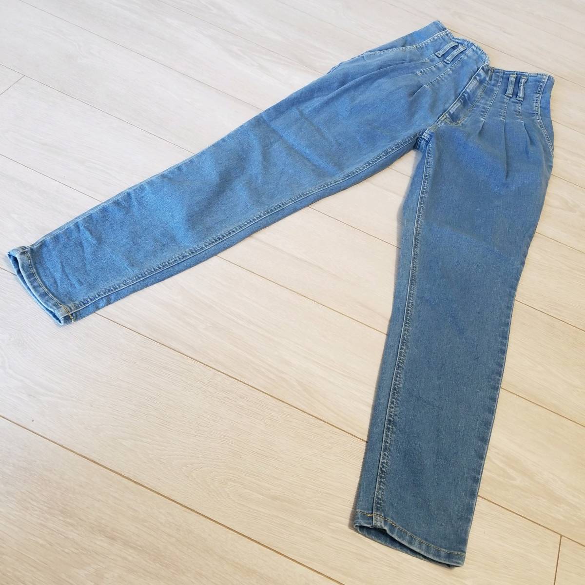 D697 Coco Deal ココディール スキニー 1 レディース ストレッチ デニム ジーンズ ハイウエスト タック ジップアップ の落札情報詳細 ヤフオク落札価格情報 オークフリー スマートフォン版