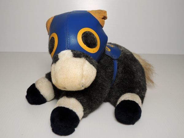 AVANTI製 オグリキャップ ぬいぐるみ 24㎝位 競馬 ビンテージの落札